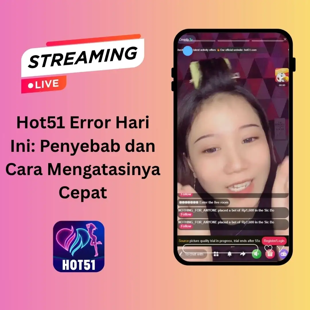 Hot51 Error Hari Ini: Penyebab dan Cara Mengatasinya Cepat