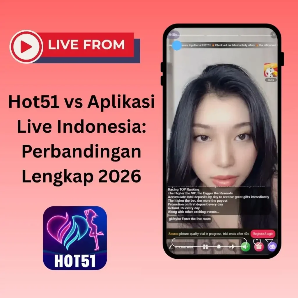 Hot51 vs Aplikasi Live Indonesia: Perbandingan Lengkap 2026
